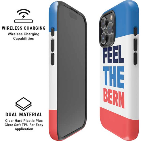 Feel The Bern iPhone 16 Pro Magsafe Impact Case